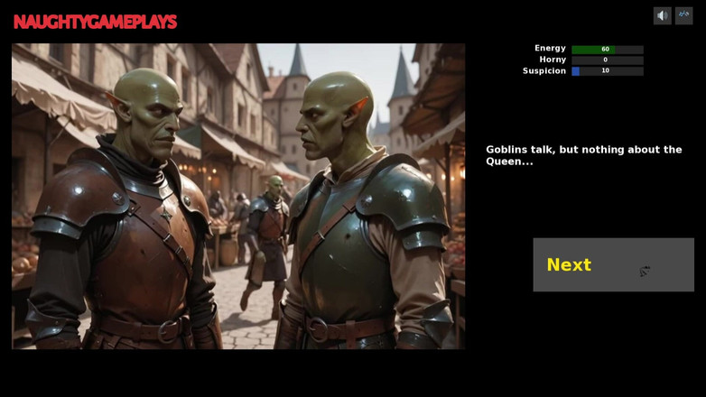 Naughty gameplays: Убегая от гоблинов (часть 01) - Dreamweaverai