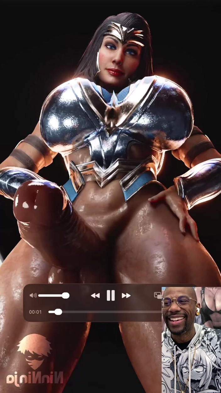 L6RD7BLU3 FUTA: 变性奇迹女郎在你面前挥动她美味的湿润鸡巴