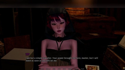 3DXXXTEEN2 Cartoon: Uvízlá mezi světy se sexy succubusem. 3D porno kreslený sex