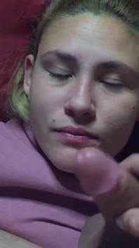 I Sit on Her Breasts and Put My Cock in Her Mouth and Fill Her with Milk