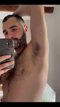 Giving a Sniff to My Hairy Pits After the Gym