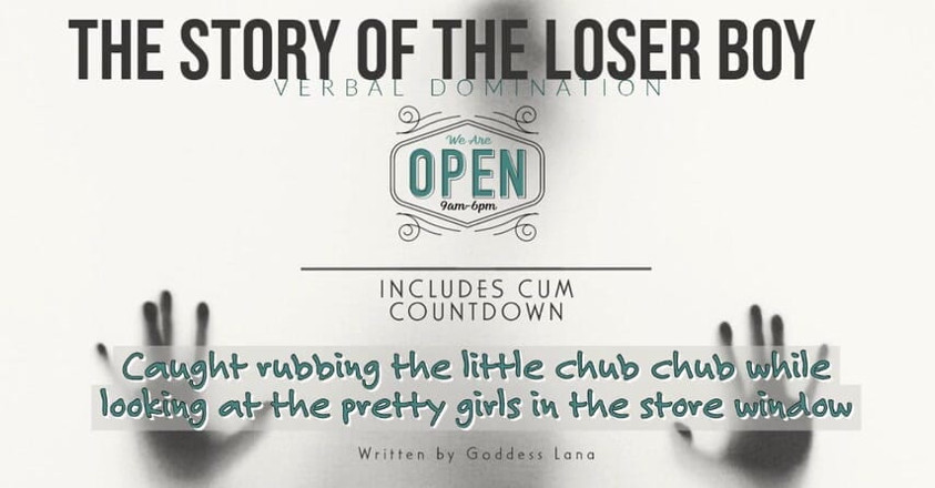 Campsissyboi: AUDIO ONLY - The loser boy with the little chub chub...