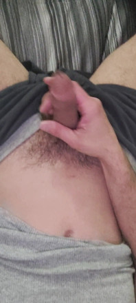 Playing with My Normal Size Dick