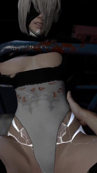 Cazzo yorha 2b in piedi - Nier Automata