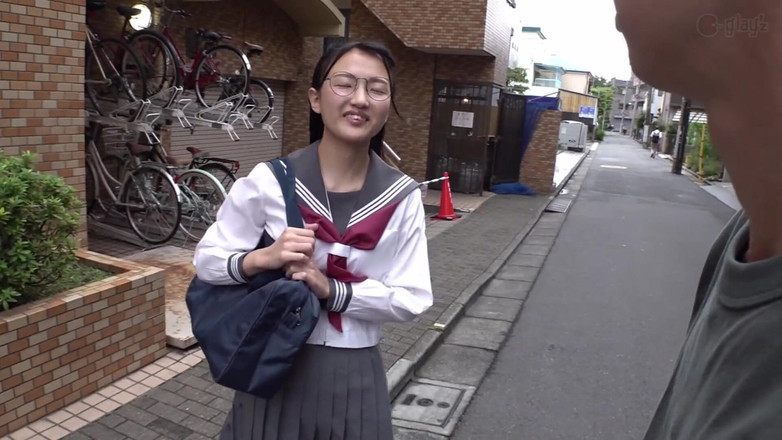 Vulture: Rent och oskyldigt, svart hår, skolflickadräkt, vacker flicka, creampie -7