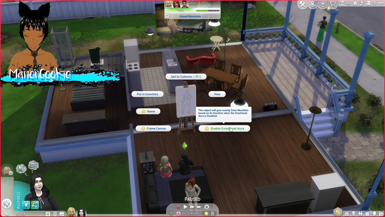 Manor Cookie: Sims 4 - sửa đổi sims và có một máy bay bà già...