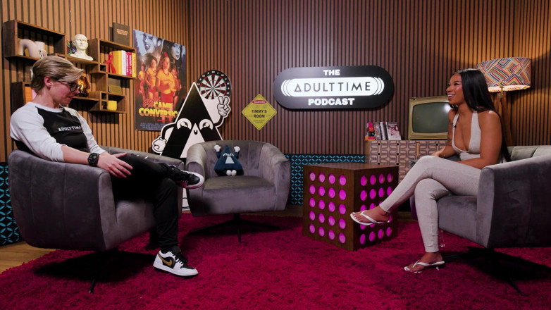 Adult Time Podcast: Ameena Green Striptizci kökenleri, osurma videoları ve anime hayranları | Adult...
