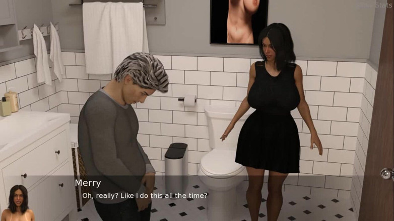 Dirty GamesXxX: Progetto moglie calda: sesso rischioso nel bagno-S2E 23