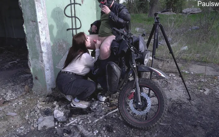 Polly Sweet: Hot MILF Loves Motorcycles and Big Dicks