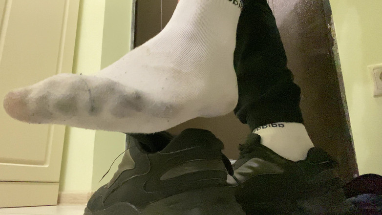 Hunky time: Fußfetisch - verschwitzte füße