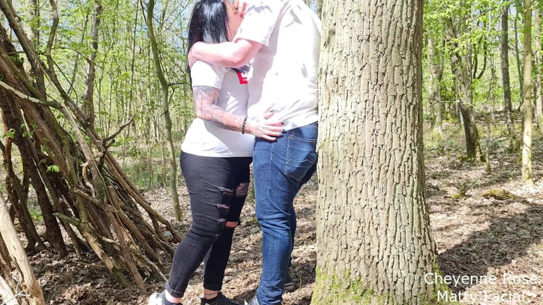 Cheyenne Rose 80: Zabawa na świeżym powietrzu jebanie i twarzy