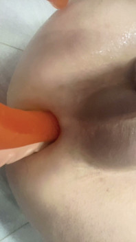 Sisboy Fucked Herself with Two Big Dick Toy