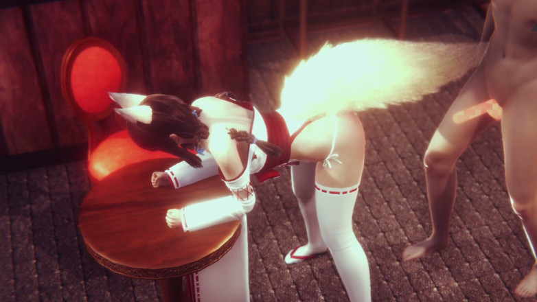 Honey after hours: Petite Japanese Shrine Maiden Gets Her Tight Ass Destroyed