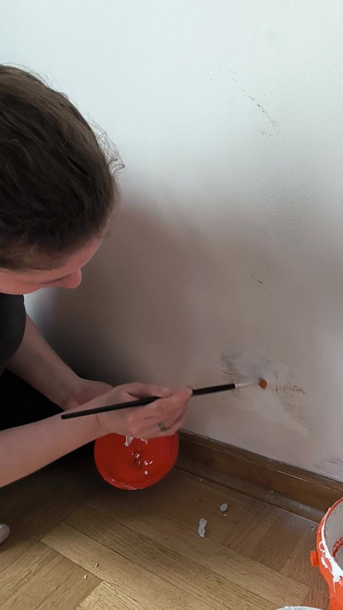 FenekManul: Wall Painting with Reparation Princess