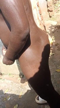 Sneaked; to Shower in My Neighbor's Outdoor Bathroom While I Become Horny