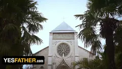 Yesstepfather - शरारती लड़का marcus Rivers पुजारी ओक्स के मलाईदार लंड पर मटकाते हुए झटका देती है