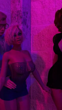 น้องสาวต่างมารดาเย็ดตูดโชว์สาธารณะ - Sexbot Porn Game