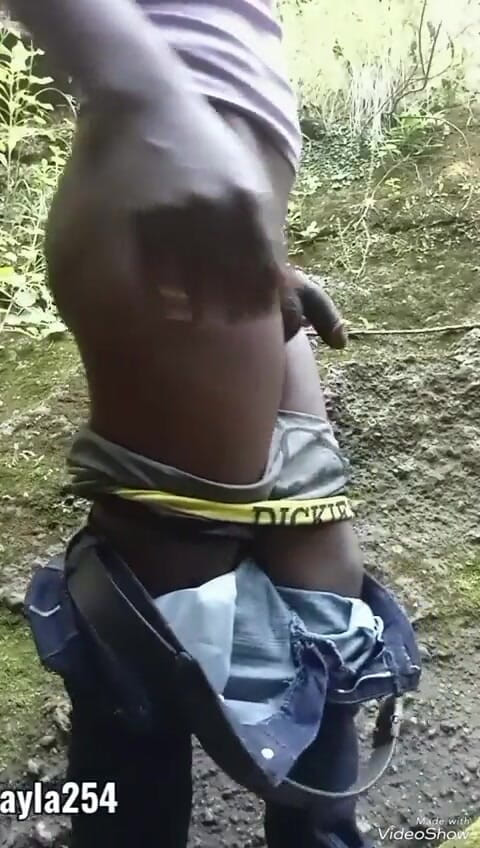 Sexyjayla254: Horny Boy Alone in the Woods Jerking off and Shooting...