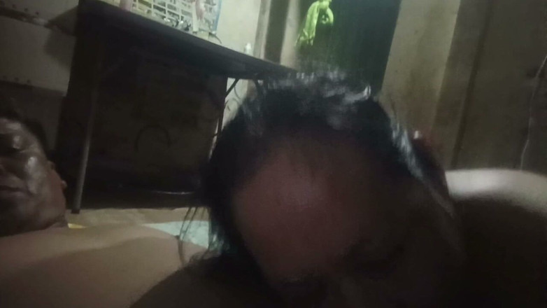 Bhaybe: Wife Giving Blow Job Infront of the Camera