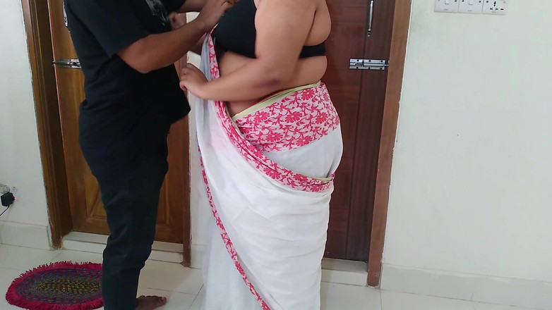 Aria Mia: Desi Sexy Friend's MILF Was Cleaning the House When Neighbor...
