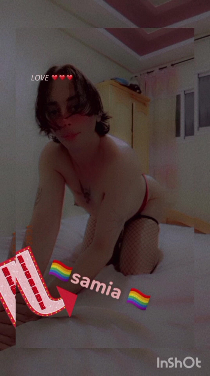 Samia-transexuel92: Samia Ladyboy Sissyboy Tsgirl morakkan