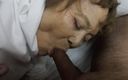 Cock Sucking Granny: Cette mamie japonaise adore sucer et baiser des bites blanches