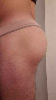 Ass in Girls Underwear