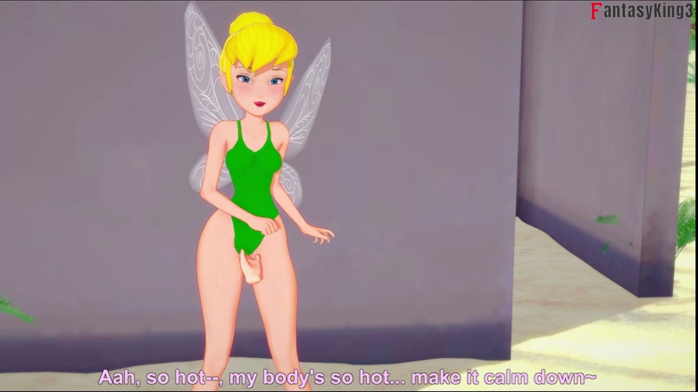 Fantasy king: Tinkerbell Bikini Sex at the Beach