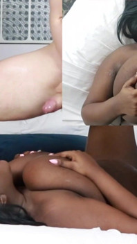 All Natural African Slut Fucked Big White Cock in Hardcore Hotel Sex
