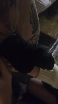 Goode Girl Nylonplay with Hubby's Cock and Balls