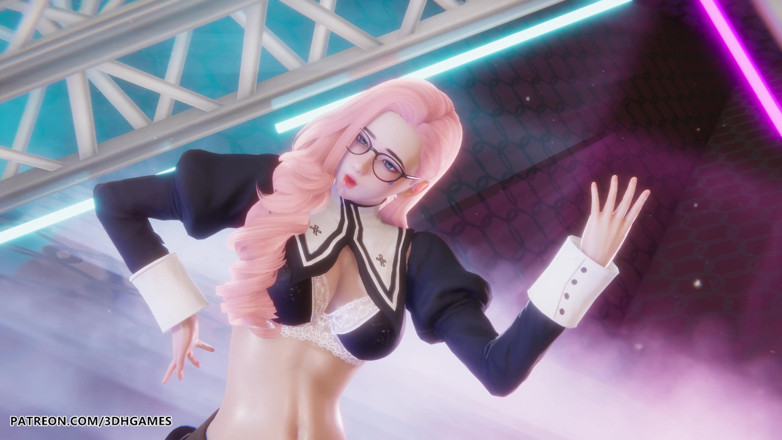 3D-Hentai Games: Love It - seraphine sexy striptis