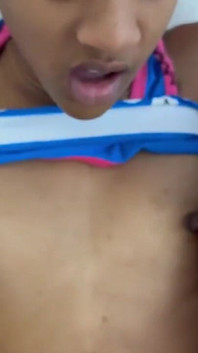 Perfect Black Teen Sloppy Blow Job and Fucks Bwc