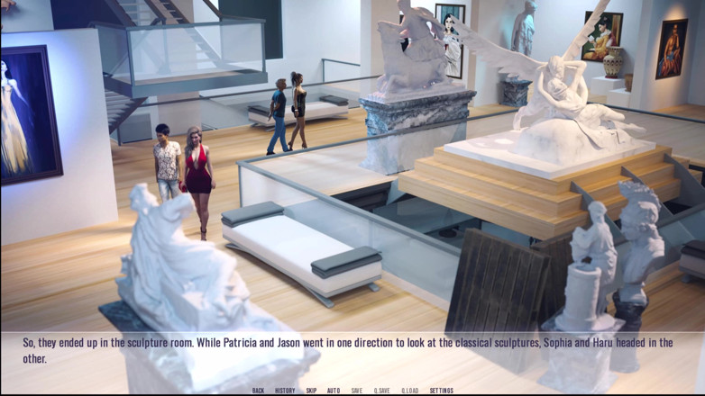 Johannes Gaming: Sophia Parker Desires - 1 Malam Muzium Menjadi Liar