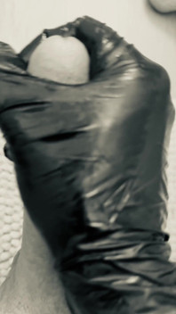 Black and White and Gloved