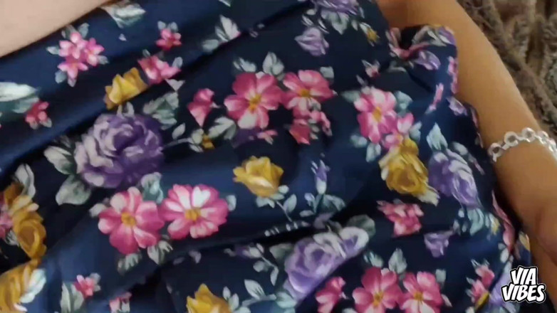 Via Vibes: Omfg ViaVibes- MILF blonde Vocal menyumbat pepeknya dengan kemaluan / penggetar...