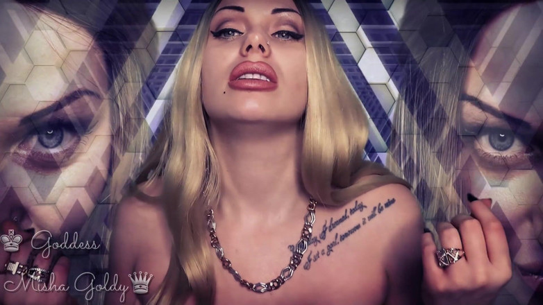 Goddess Misha Goldy: Mesmerizing 3Dio ASMR! This is my hand touching your cock! And...