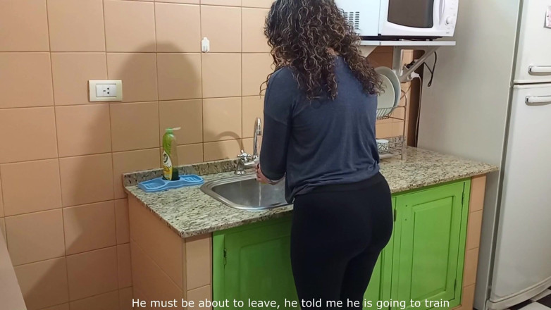 Lady Roma: Horny in the Kitchen