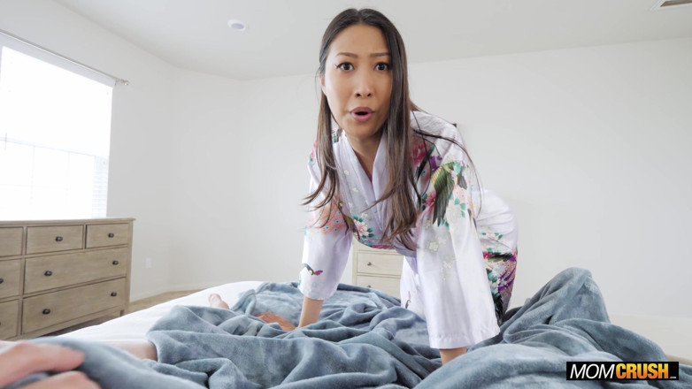 JAYS POV: Busty Asian Step Mom Sharon Lee Gets Creampied