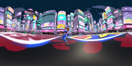 Back Alley Toonz: 大屁股的虚拟现实测试 toni
