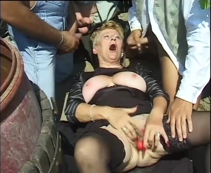 Mature Climax - 100% Mature Videos: Horny gilf slut gets screwed by a couple of guys...