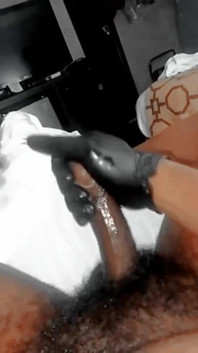 Stroking My Cock