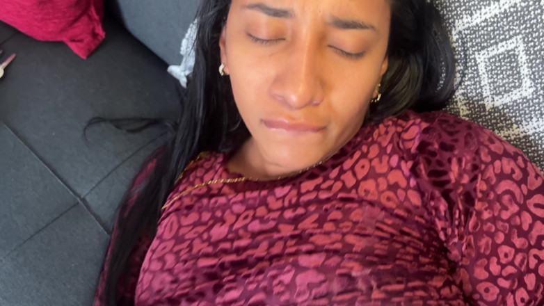 Leyne Rodriguez: Üvey kız kardeş azgın ve amına büyük bir döl alıyor