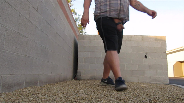 The porky pervert: Business Park Jackoff 1