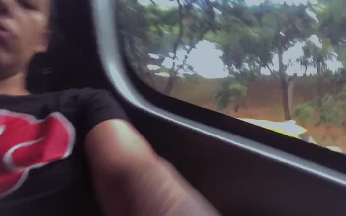 Espuleta: Batendo em uma no ônibus de viagem