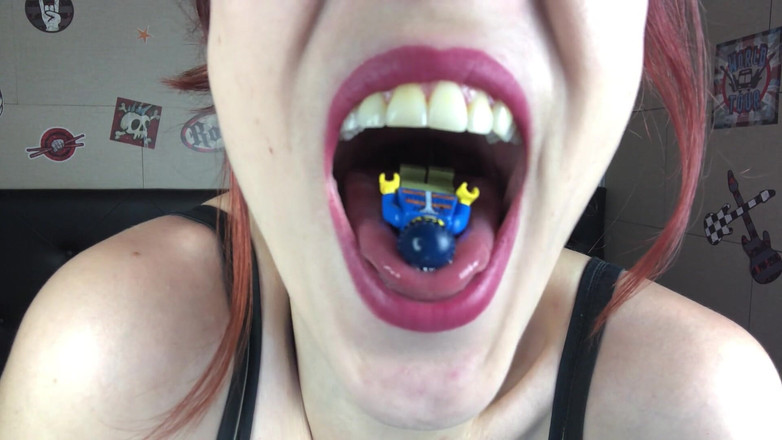 Candystart Videos: Fetish makan raksasa