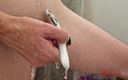 My Sexie Lexie: Linda elegante amateur milf se afeita el coño en la...