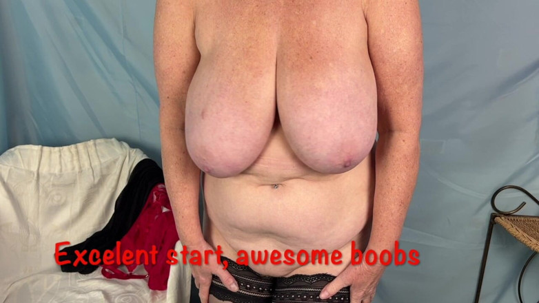 Mr MF: Mrs Mature Feet Red Bra &amp; Panties 436