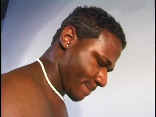 Gays Case: White boy opens his mouth wide to fit black stud's...