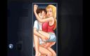 Cartoon Play: Summertime saga parte 226 - esconder sexo salvaje en el vestuario de...