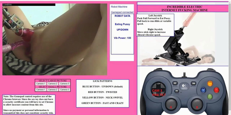 Robot Love: Debbie does the incredible Internet fucking machine
